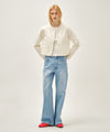 Marithé François Girbaud W ROUND NECK DENIM JACKET