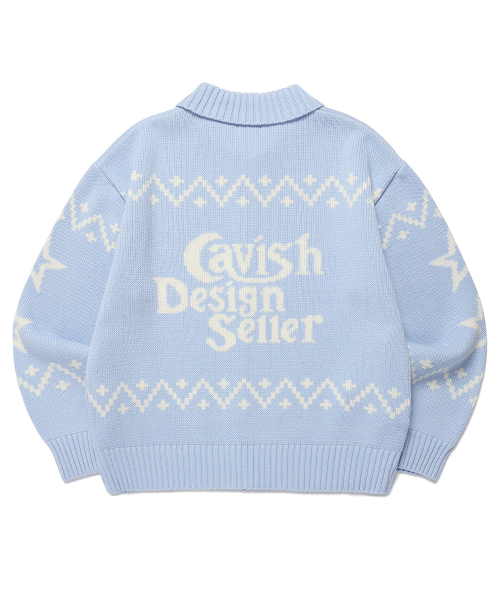 Cavish CATS ZIP UP CARDIGAN