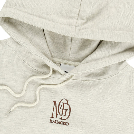 Mahagrid MGD SERIF LOGO CROP HOODIE