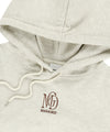 Mahagrid MGD SERIF LOGO CROP HOODIE
