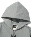 Nice Ghost Club Religious Symbols Hoodie Zip Up [Grey]