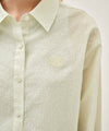Marithé François Girbaud W PATTERN SHEER SHIRT