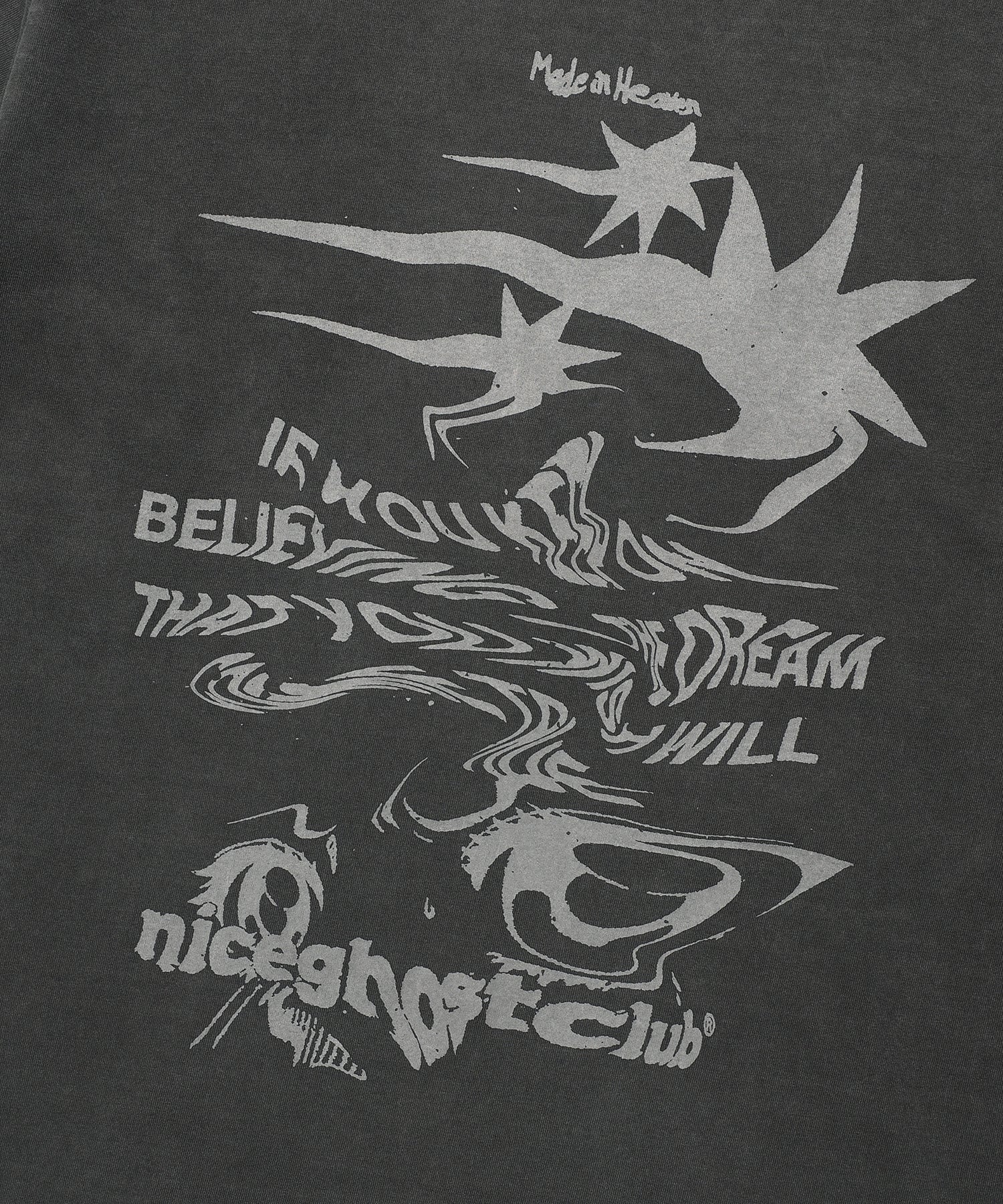 Nice Ghost Club Tornado Logo Pigment Tee