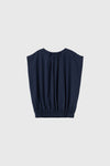 General Idea WOMAN Shirring Sleeveless T-Shirt Blouse