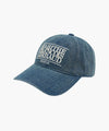 Marithé François Girbaud Denim Washing Classic Logo Ball Cap Light Blue