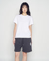 ADLV Woman Two Tone Side Color Short Sleeve T-Shirt