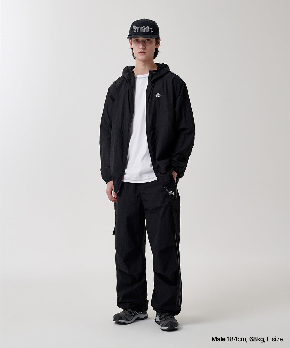 Mahagrid Eclipse Nylon Windbreaker