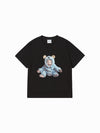 ADLV Woman Baby Face Monster Baby Short Sleeve T-Shirt