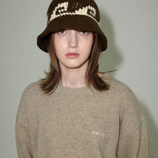 Mahagrid Swell Handmade Knit Bucket Hat