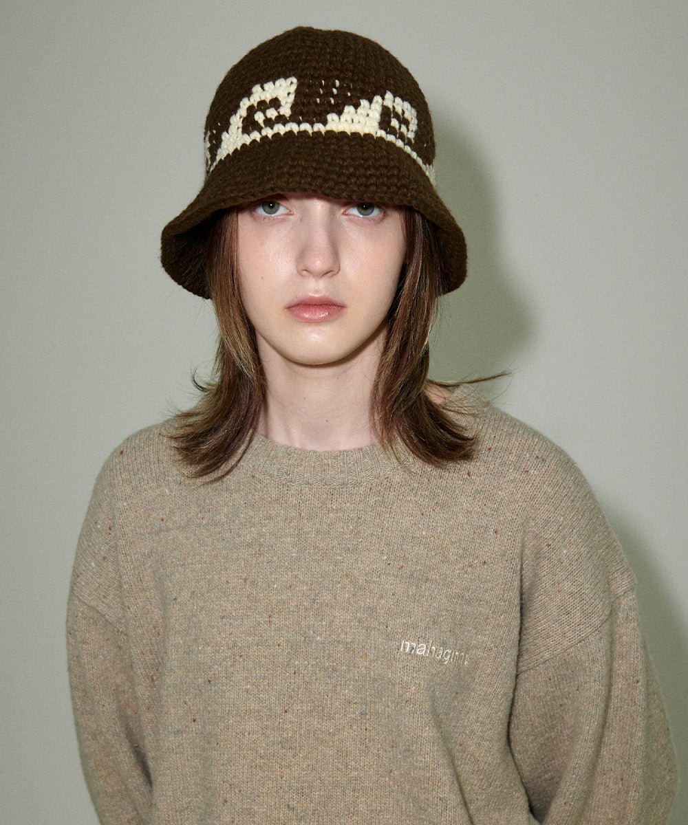 Mahagrid Swell Handmade Knit Bucket Hat