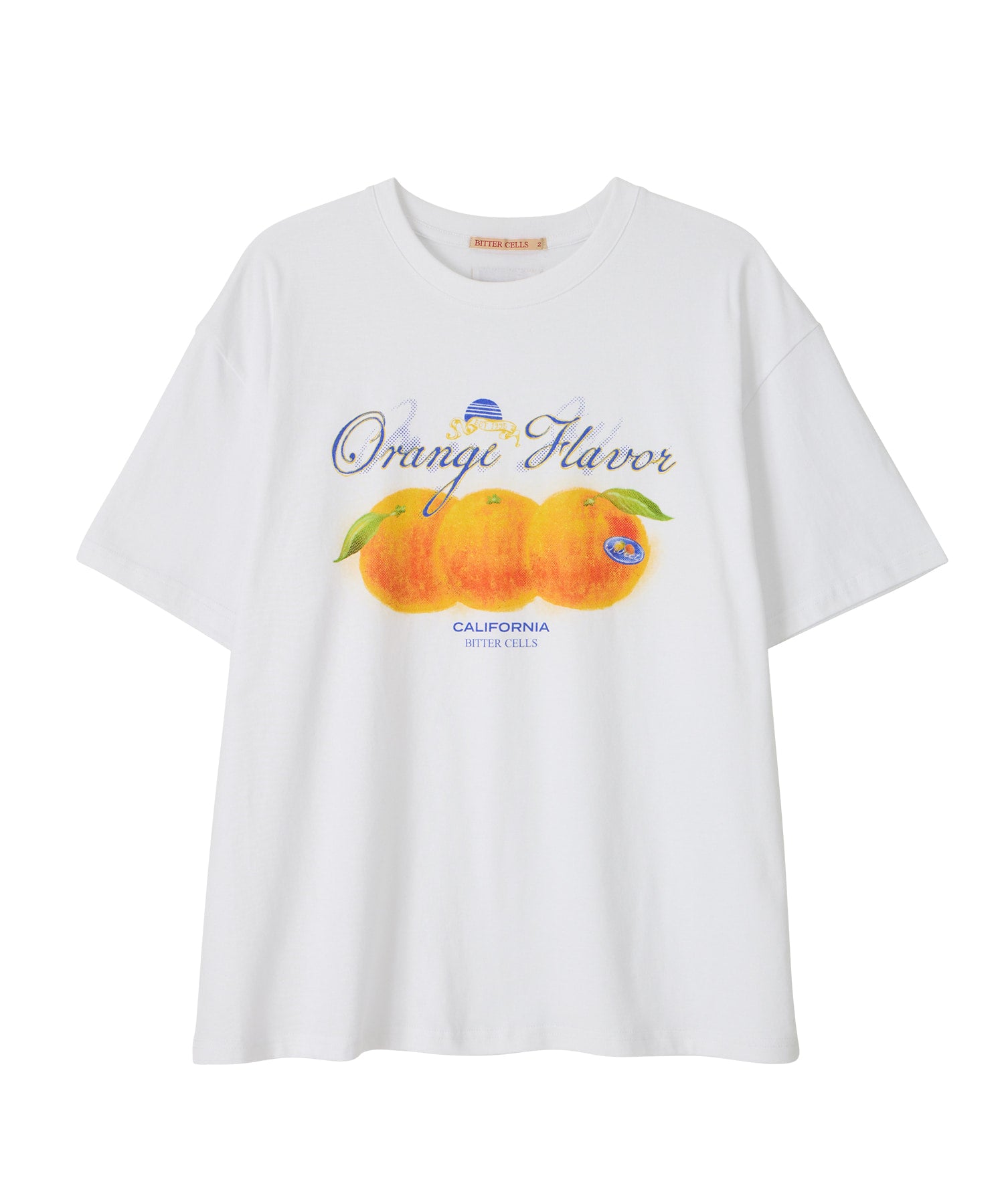 Bitter Cells Sunset Orange Tee