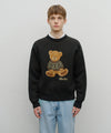 Marithé François Girbaud Doodle Bear Knit Pullover