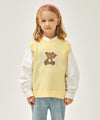 Marithé François Girbaud Kids Bear Classic Logo Knit Vest