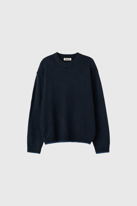 General Idea MAN Nepsa Crew Neck Pullover [NAVY]