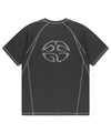 Mahagrid Curved Stitch Tee