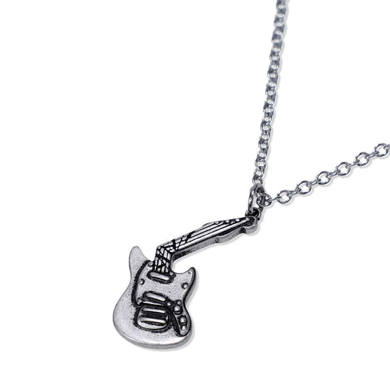 Mahagrid Broken Guitar Necklace [Silver]