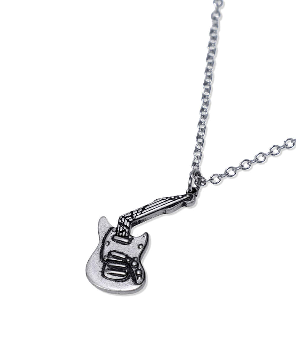 Mahagrid Broken Guitar Necklace [Silver]