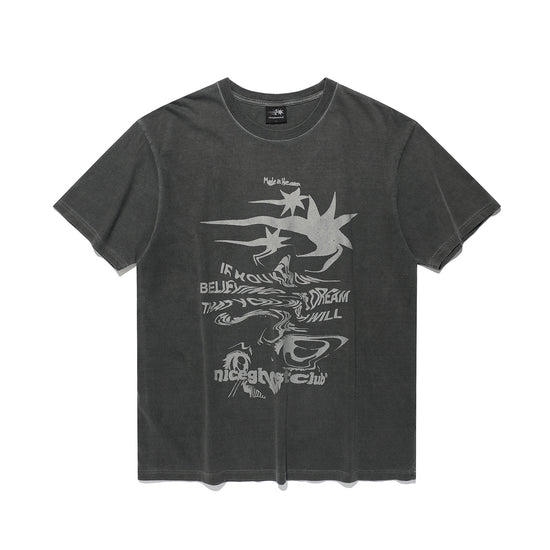 Nice Ghost Club Tornado Logo Pigment Tee