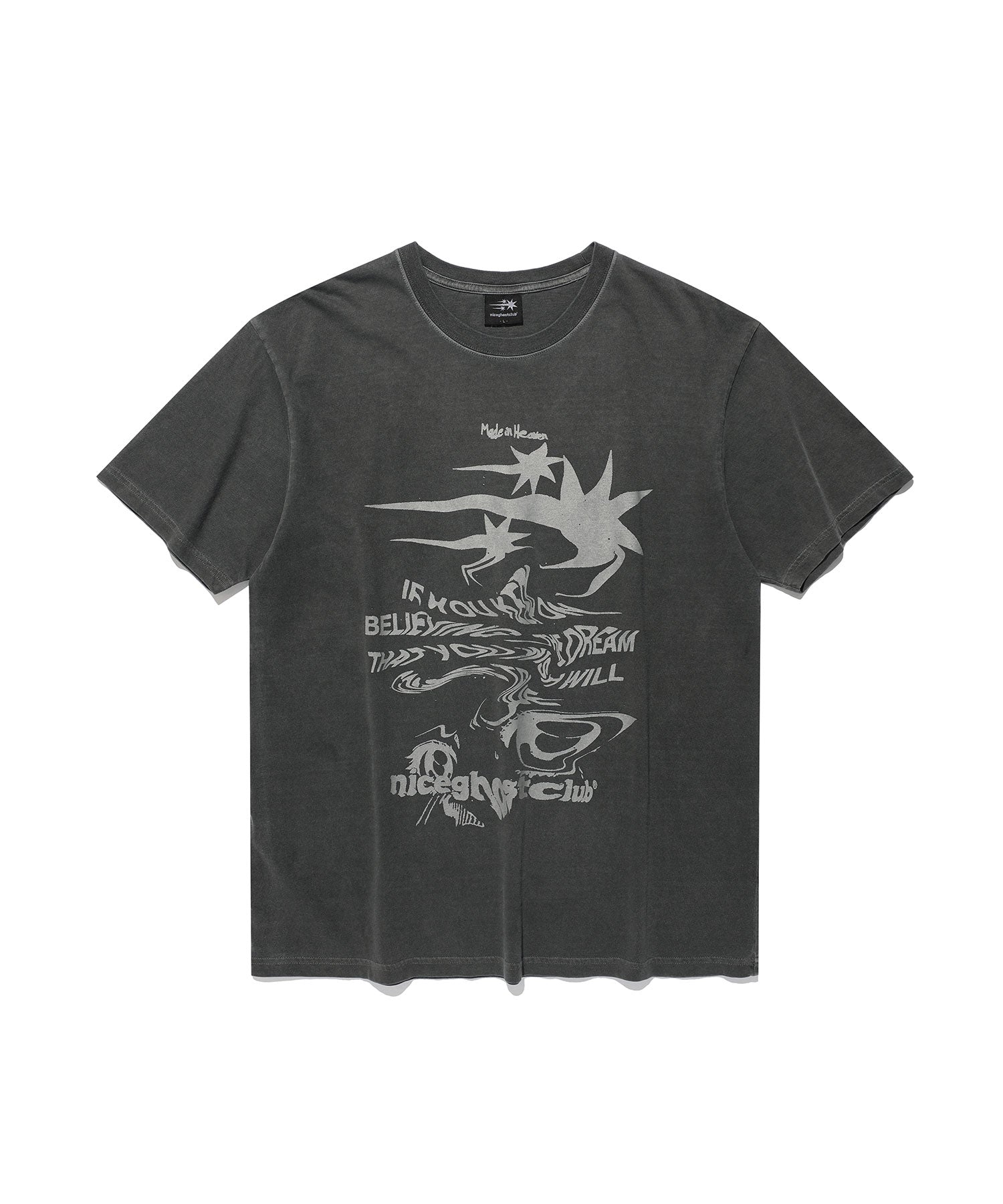 Nice Ghost Club Tornado Logo Pigment Tee
