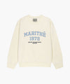 Marithé François Girbaud Kids Denim Applique Sweatshirt
