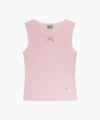 Marithé François Girbaud W LACE DETAIL SLEEVELESS