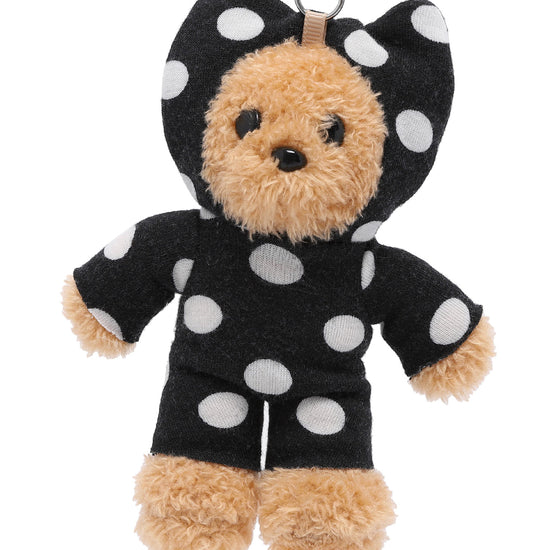 Nice Ghost Club Devil Bear Doll Key Ring [Black]