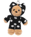 Nice Ghost Club Devil Bear Doll Key Ring [Black]