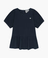 Marithé François Girbaud Kids W Peplum Blouse Navy