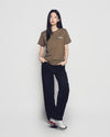 ADLV [acmé de la vie] CORDUROY BRUSHED WASHING PANTS BLACK