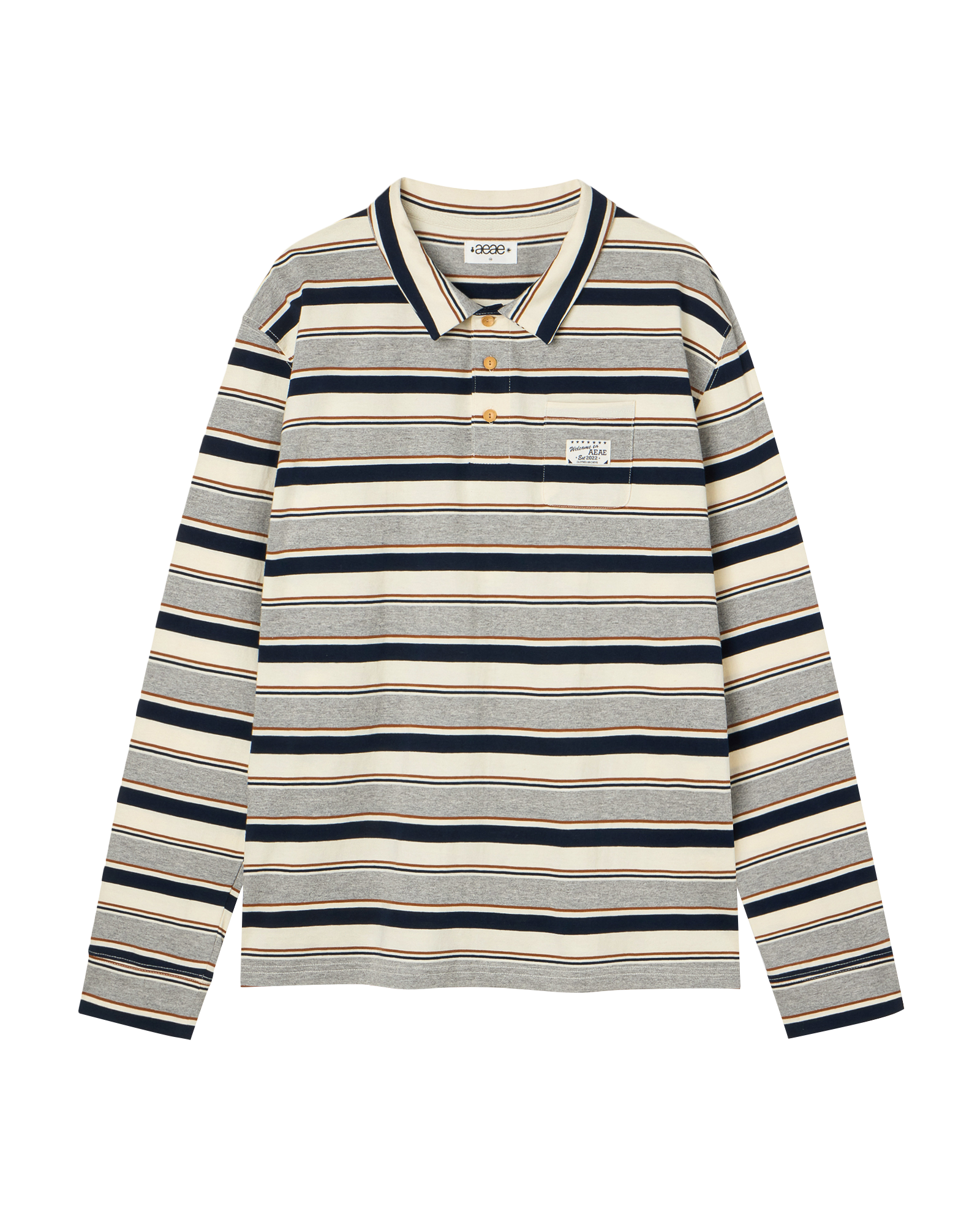 AEAE Stripe Pk T-shirts