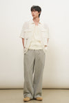 General Idea MAN Pocket Wrinkle Half Shirt