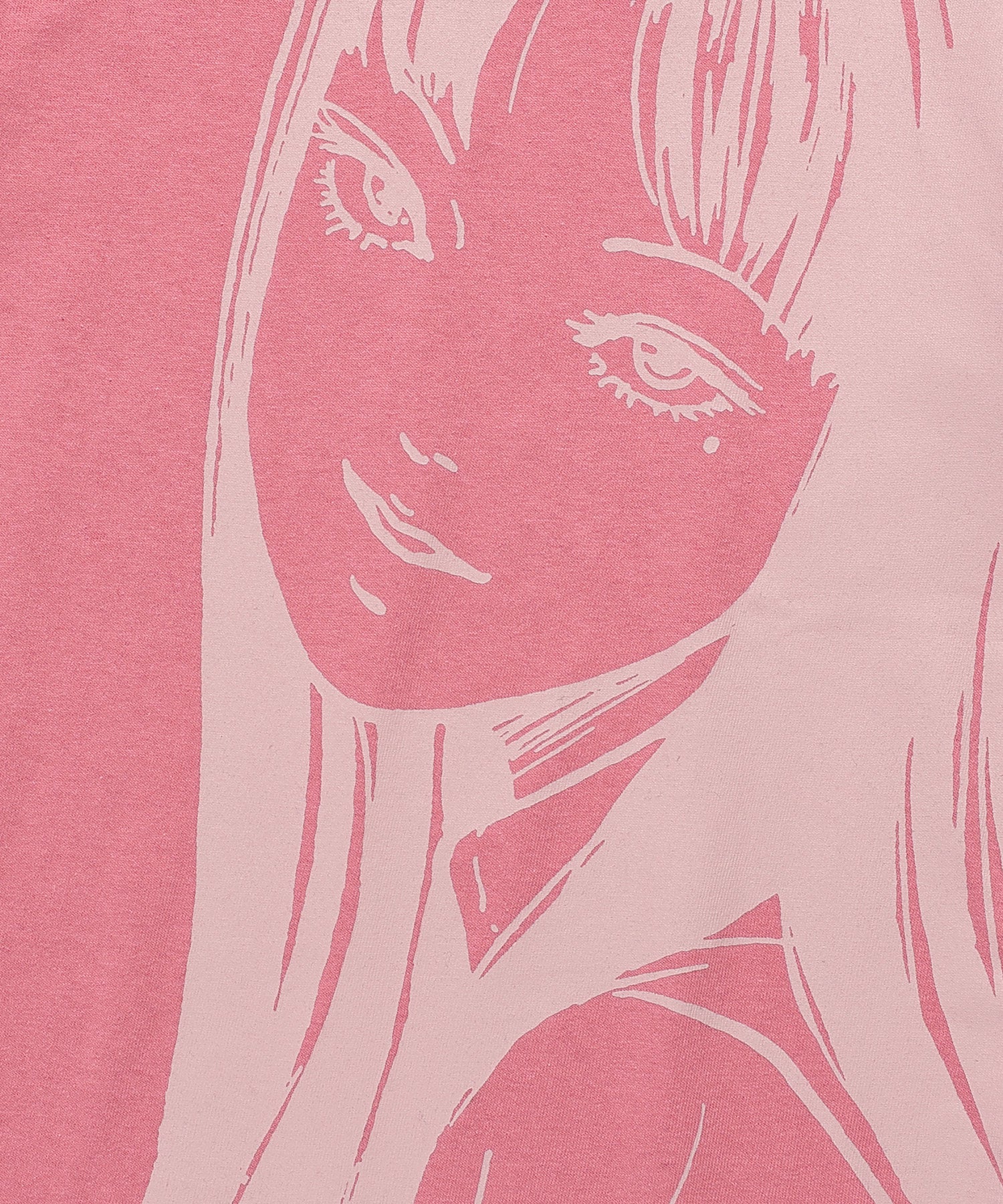 Nice Ghost Club Junji Ito Maniac Tomie Silhouette Mini Tee [Pink]