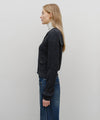 Marithé François Girbaud W SAILOR RIB KNIT CARDIGAN