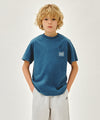 Marithé François Girbaud [6/16 Pre-Order] Kids Doodle Classic Logo Pocket Point Tee White