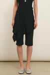 General Idea WOMAN Pleated Knit Wrap Skirt
