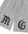 Mahagrid Gothic Three Tuck Sweat Shorts