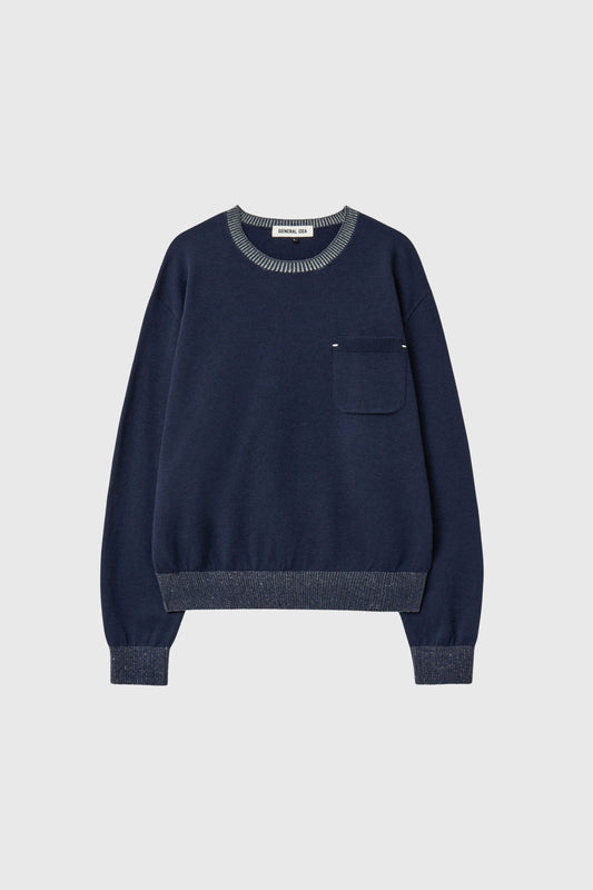 General Idea Unisex Pocket Crew Neck Pullover