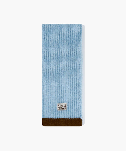 Marithé François Girbaud KIDS CLASSIC LOGO KNIT MUFFLER