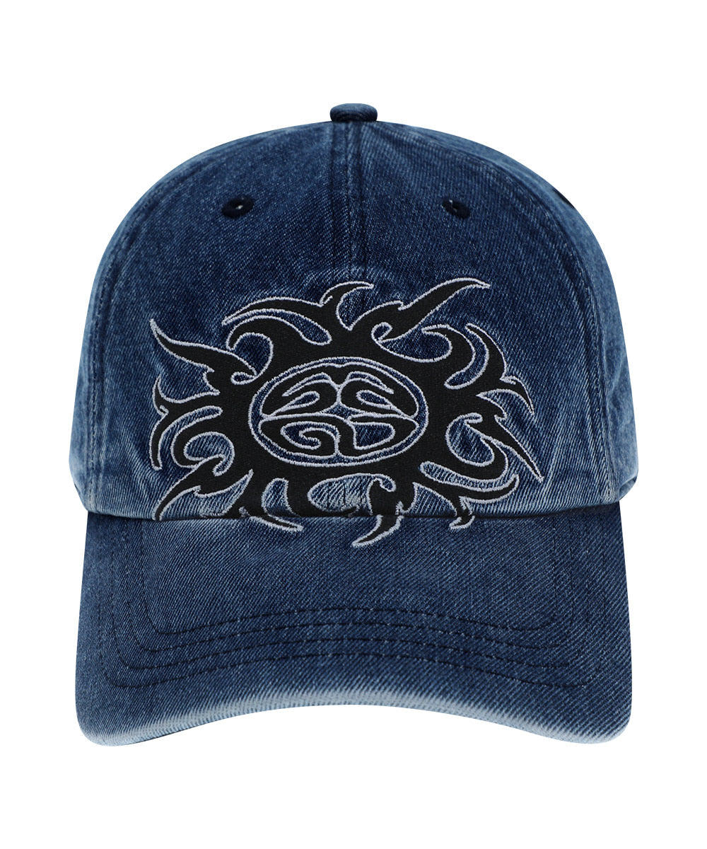 Mahagrid TRIBAL SYMBOL CAP [NAVY]