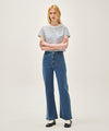 Marithé François Girbaud W BOOT-CUT DENIM PANTS