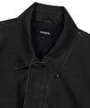 Mahagrid Washed Faux Leather Blouson