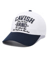 Cavish Arch Script Ball Cap White