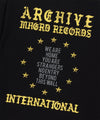 Mahagrid [Shipping Begin 5/15] STAR ARCHIVE Long Sleeve Tee [Black]