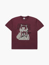 ADLV AE Logo Cat Earplug Artwork Short Sleeve T-Shirt