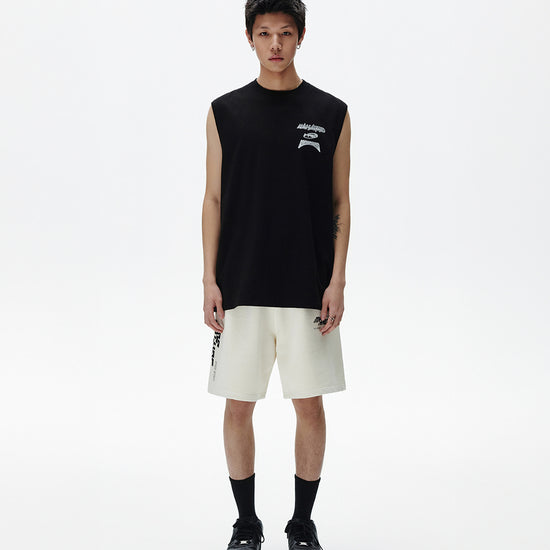 Mahagrid Multi Logo Sleevless Black