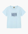 Marithé François Girbaud W CLASSIC LOGO TEE ice blue