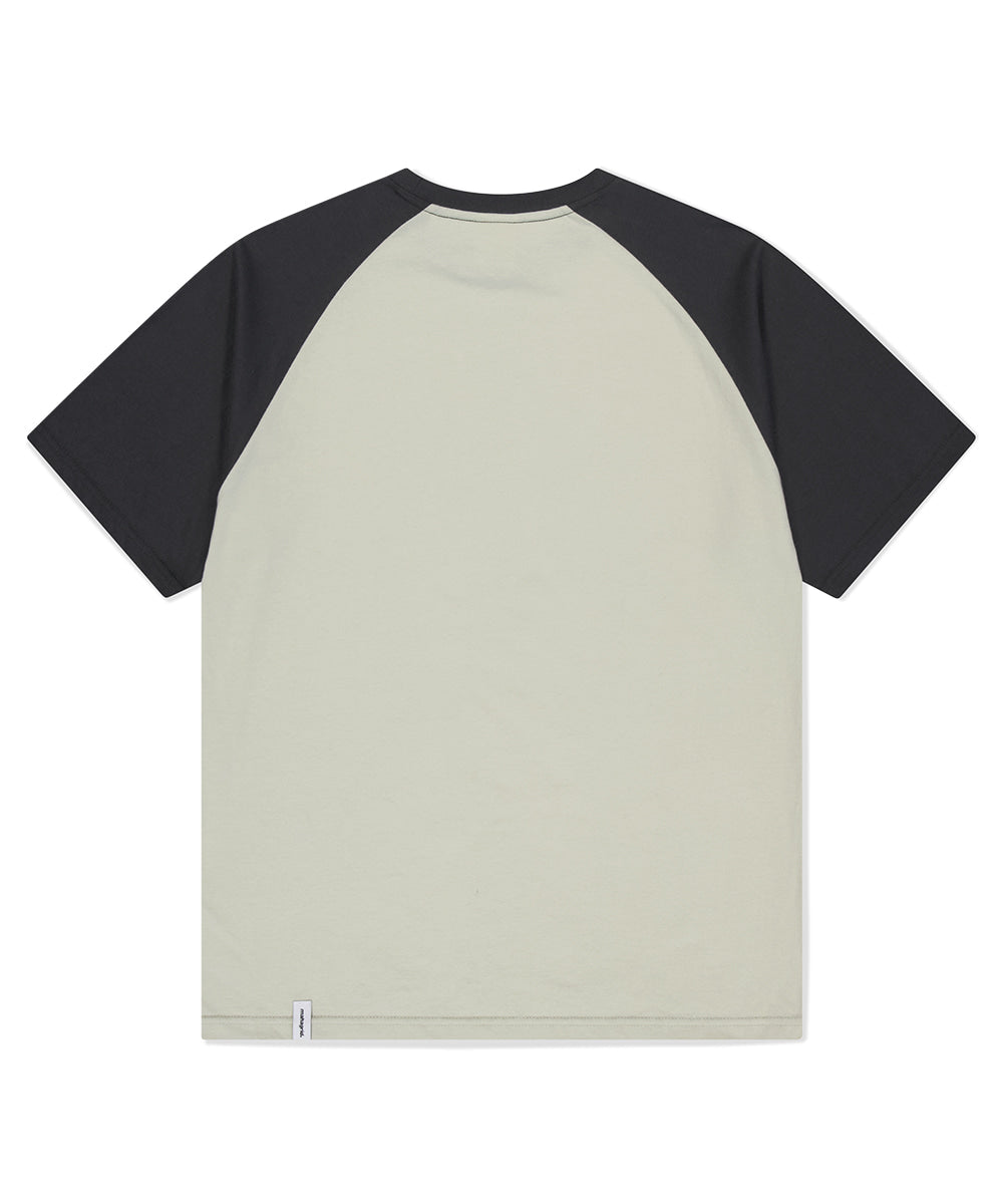 Mahagrid Rose Raglan Tee