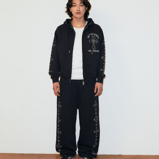Mahagrid Cross Stud Sweatpant
