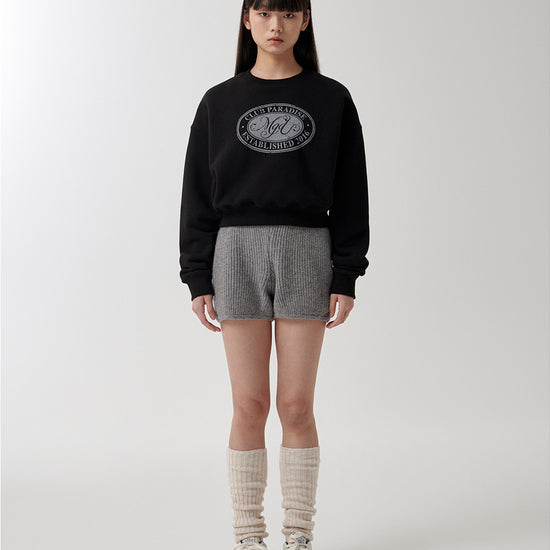 Mahagrid Club Paradise Crop Sweatshirt