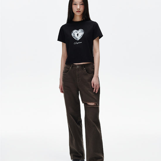 Mahagrid Heart Lock Tee